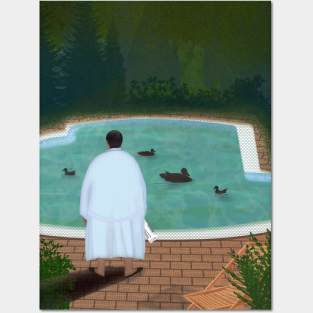 Him, with those ducks ❤ Posters and Art